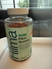 Himna Fiber Gummies Prebiotic Digestive Support Citrus Plant Based 60 Gummies