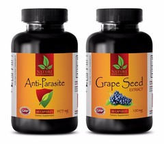 Antioxidant vegetable powder – ANTI PARASITE – GRAPE SEED EXTRACT COMBO – pills