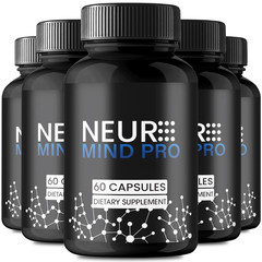 MindPro Capsules, Official Mindpro Support Supplement (5 Pack)