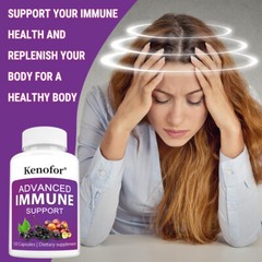 Advanced Immune Support w/ Black Elderberry & Camu Camu – Immune Supplement