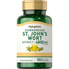 Standardized St. John&rsquo;s Wort Extract | 4800mg/serving, 90 servings | Piping Rock