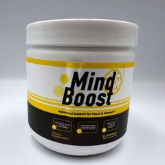 Mind Boost Advanced Support Focus & Memory Supplement Nootropic Powder 2.65oz