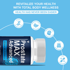 (3 Pack) Prostate Max Advanced Capsules, ProstateMax Daily Pills (180 Capsules)