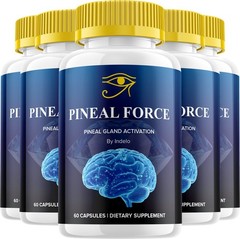 (5 Pack) PinealForce Capsules – Pineal Force Natural Blend Memory Focus Support