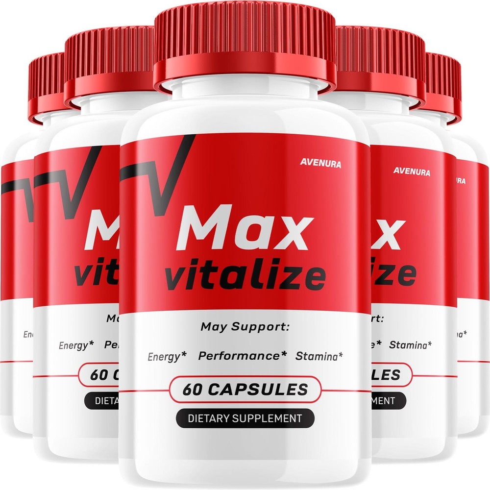 (5 Pack) Max Vitalize for Men Capsules – MaxVitalize Advanced Formula Pills