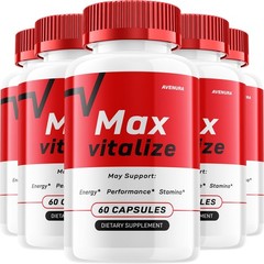 (5 Pack) Max Vitalize for Men Capsules – MaxVitalize Advanced Formula Pills