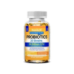Probiotics 20 Strains 50 Billion Cfu Softgel Bolsters Immunity Support Digestion