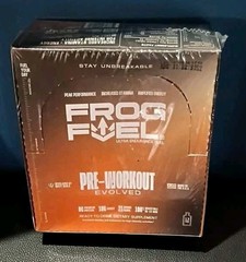 Frog Fuel Pre-Workout Evolved 24 Servings 1.2oz Ready-to-Drink NIB Exp 1-28