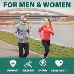 MEGA-M Multivitamin & Minerals Tablets, High Potency Daily Vitamin for Men-Women