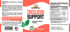 Circulation Support Supplement – Healthy Blood Flow & Vein Support Pills