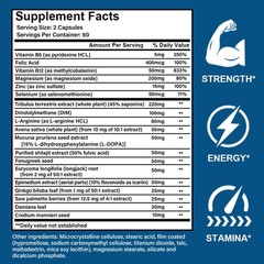 Multi-Ingredient Multivitamins,minerals Support Overall Male Vitality 30~120Caps
