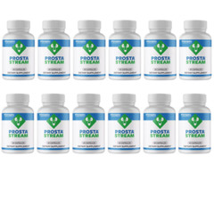 Prosta Stream Prostate Support – Reduce Frequent Urges to Urinate – 12 Bottles