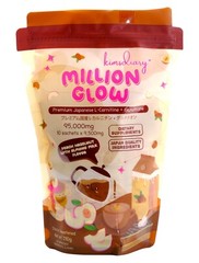 Kimsdiary Million Glow PEACH HAZELNUT with Almond Milk Drink
