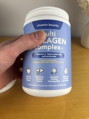 Vitamin Bounty Multi Collagen Complex+ Powder Unflavored Vit C HA 280g
