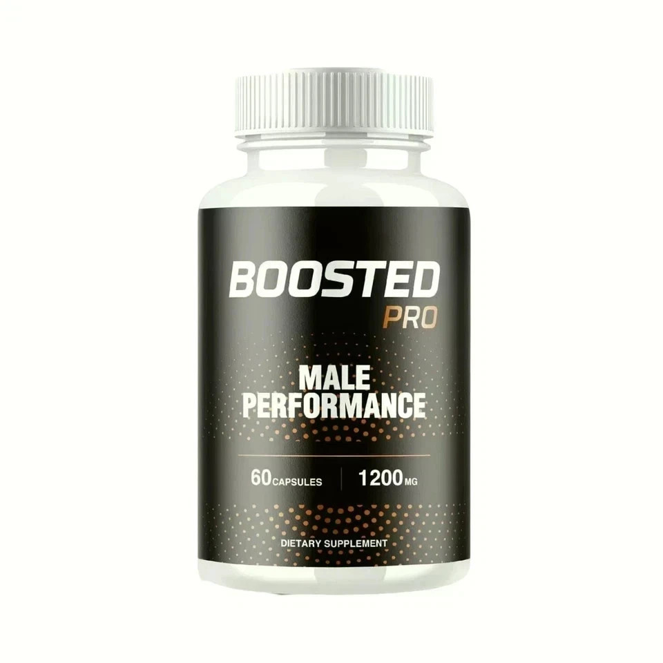 Boosted Pro Capsules for Male Performance and Energy – 60 Capsules | Pack of 5