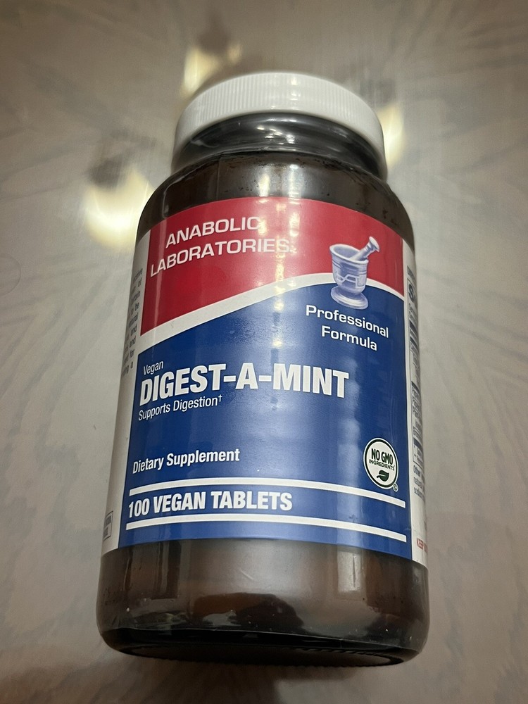 Anabolic Laboratories…Digest-A-Mint…100 Vegan Tablets…05/26