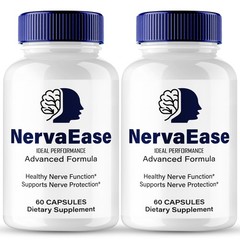 Nerva Ease General Wellness Supplement – 120 Capsules (2 Pack)