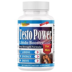 Testosterone Booster for Men Energy Stamina Libido Support & Vitality Booster-60