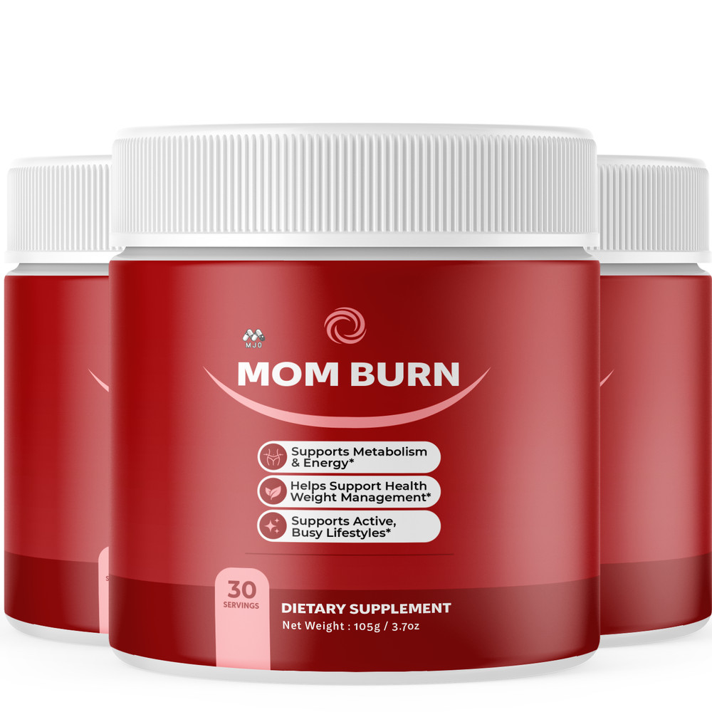 (3 Pack) Mom Burn Powder Support For Weight Management MomBurn 90 Servings
