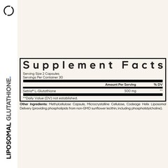 Codeage Liposomal Glutathione Supplement – Pure Reduced 60 Count (Pack of 2)