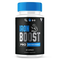 Iron Boost Pro High Performance Supplement, IronBoost (60 Capsules)
