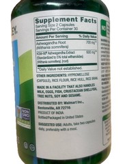 Spring Valley Extra Strength Ashwagandha, KSM-66 Supplement, 1300 mg, 60 ct-2pk