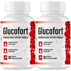 Glucofort Blood Sugar Supplement Capsules, Blood Support, 60 Ct Total