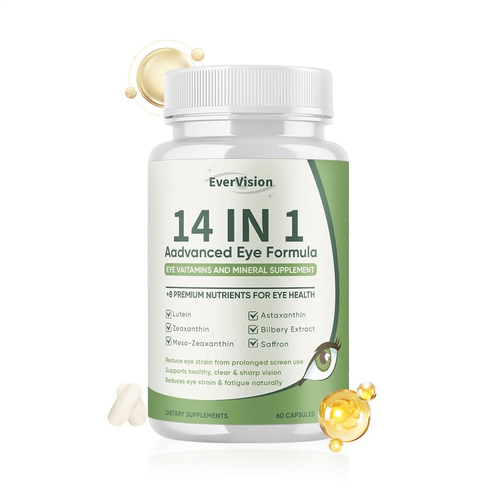 Evervision 14 Formula 1 Advanced Eye 60 Capsules Advanced Formula In Ct-