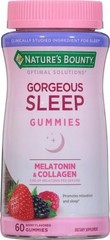 Nature&rsquo;s Bounty Optimal Solutions Gorgeous Sleep Melatonin 5mg Gummies