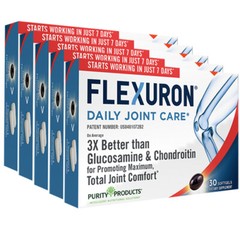 Flexuron Joint Formula by Purity Products 5X30gels Astaxanthin/Hyaluronic Acid