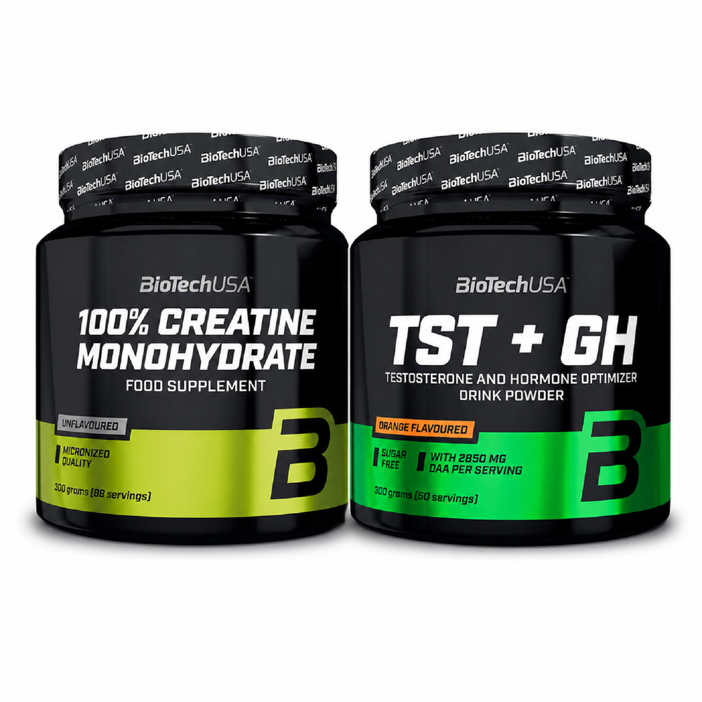CREATINE MONOHYDRATE + TST+GH – Training Performance Sport Muscle Mass Strength