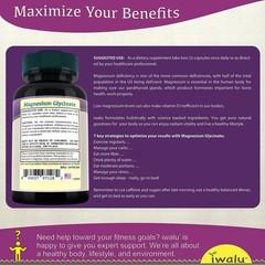 Taking Magnesium At Night | Best Supplement Capsule Pill Men Women FREE SHIP