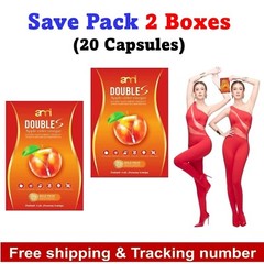 2 X Ami Double S Apple Cider Dietary Supplement 20 Caps