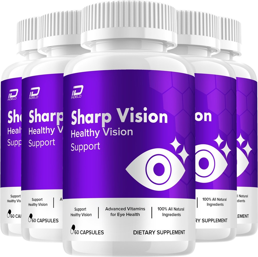 (5 Pack) Sharp Vision Eye Support Supplement – SharpVision Capsules Eye Vitamins