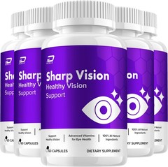 (5 Pack) Sharp Vision Eye Support Supplement – SharpVision Capsules Eye Vitamins