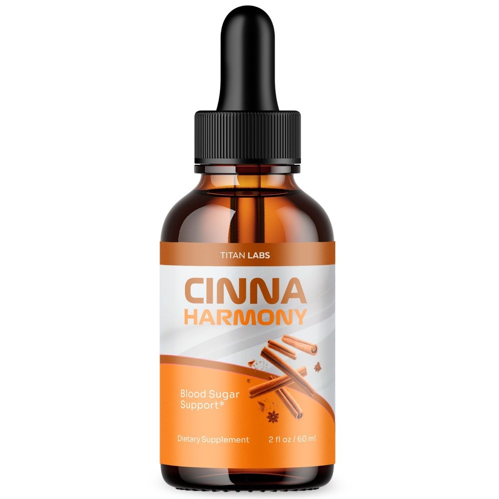 (1 Pack) Cinna Harmony Blood Support Drops CinnaHarmony Supplement 30 Servings