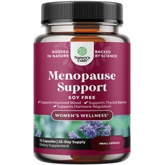 Complete Herbal Menopause Supplement for Women – Soy Free Hormone Balance 75ct