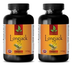 black maca root powder – LONGJACK MALE ENHANCEMENT – male libido tonic 2 Bottles