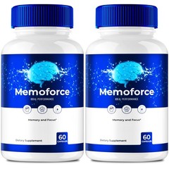 Memoforce Brain Supplement Supplement – 120 Capsules (2 Pack)