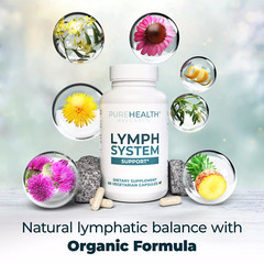 Reduce Supplement Lymphatic Swelling Boost Energy Digestion Detoxify Skin 60 CT