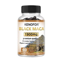 Black Maca 1900mg – High Quality – Increases Fertility And Stamina