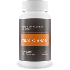 Asusto Memory Supplement for Brain – Improved Capsule Formula – Natural Brain