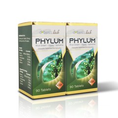 2x dBeauLab Phylum Natural Algae Spirulina Chlorella Superfood Chlorophyll 180s