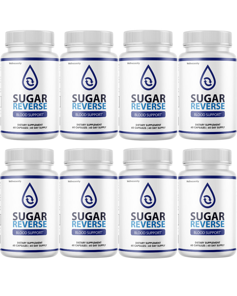 Sugar Reverse, Blood Support Formula, SugarReverse – 8 Bottles
