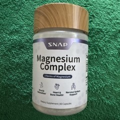 SNAP Magnesium Complex 60 Capsules Stress Support Supplement NEW