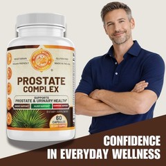 Advanced Prostate Complex. Prostate Support for Mens Urinary Health. USA Made.