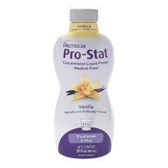 Pro-Stat Sugar-Free Protein Supplement Vanilla 30oz Bottle 100 Calories, 6 Count