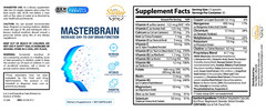 2 Pack Masterbrain, aumenta la función cerebral del día a día-60 Cápsulas x2