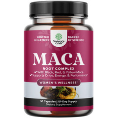 Nature&rsquo;s Craft Maca Root Complex Women&rsquo;s Wellness 120 Capsules Rooted In Nature