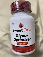 Sweet Ease Glyco Optimizer Pills, SweetEase Blood Pills (60 Capsules) Exp 07/26